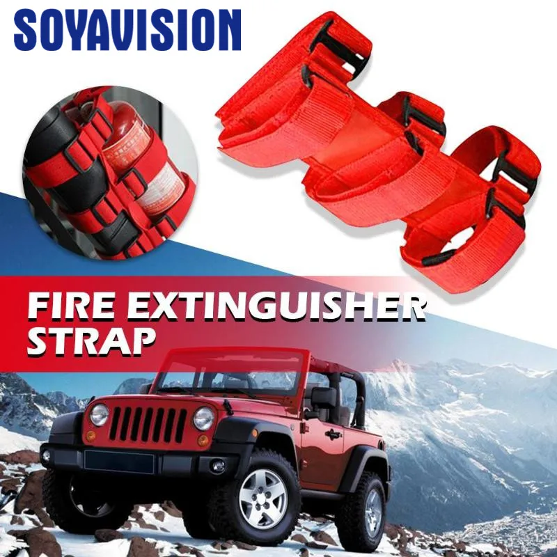 Car Roll Bar Fire Extinguisher Holder Replacement for Jeep Wrangler CJ YJ TJ LJ JK JKU JL JLU, Polaris Ranger RZR General RS1