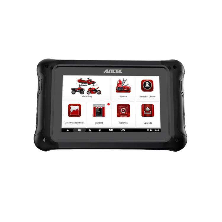 

ANCEL MT700 Full-Function Motorcycle Diagnostic Scanner Engine Analyzer for Oil Service Reset Tester & Tool