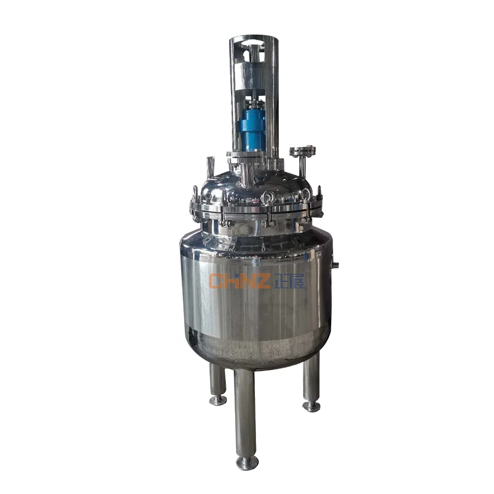 Stainless Steel Reactor tank Chemical Reactor Kettle Industrial Bioreactor Mixer Continuous Stirring tank Agitated Reaction tank