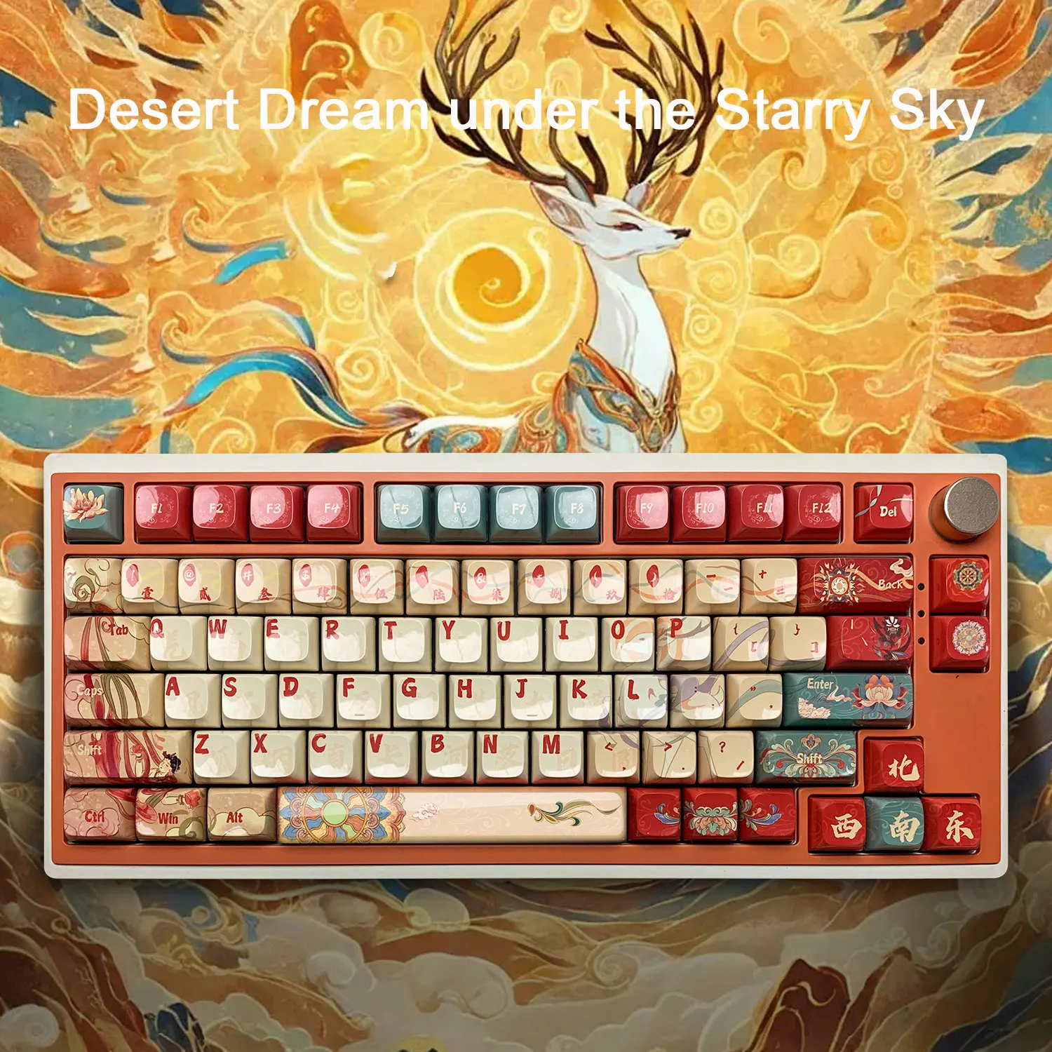 

Personalized keycaps Set, Dye-Sublimation PBT,MX Switches Mechanical Gaming Keyboard Keycaps