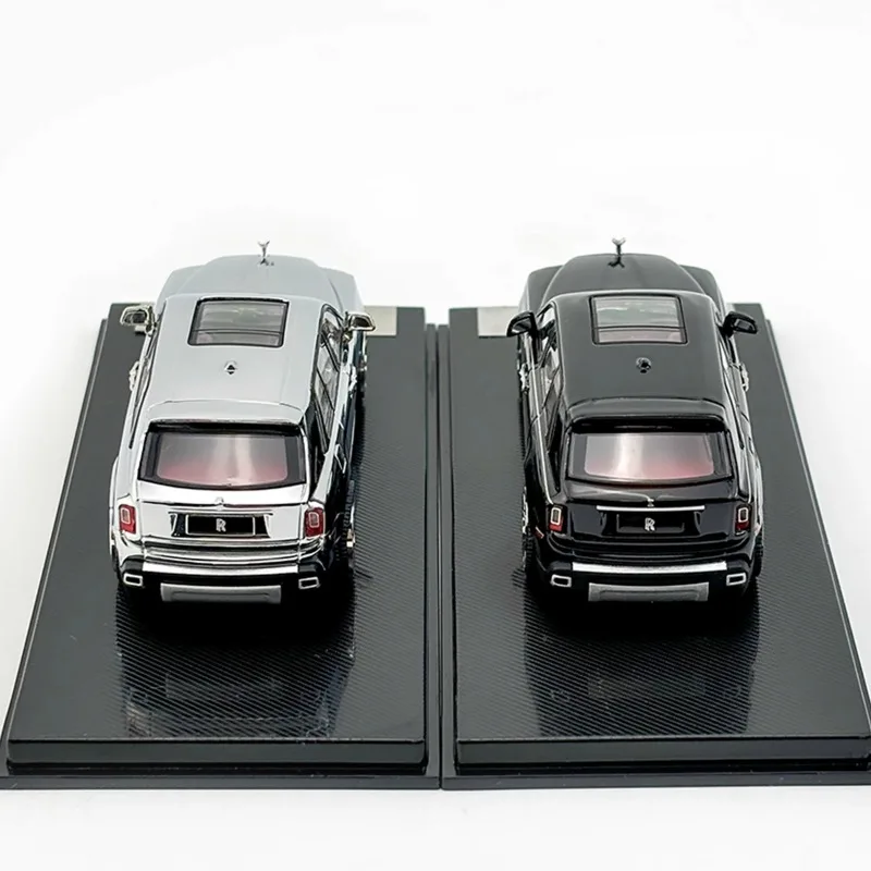 재고 1:64 롤스로이스 컬리넌 다이캐스트 합금 자동차 모델, 소년 장난감, 어린이 축제 선물, 성인 장식.