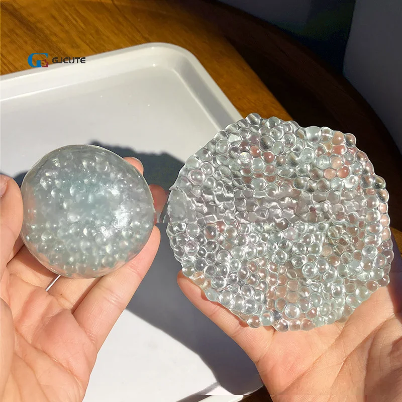 

Креативные прозрачные хрустальные бусины, шарики, игрушки для снятия стресса, медленный отскок, игрушка-непоседа, детские декомпрессионные игрушки