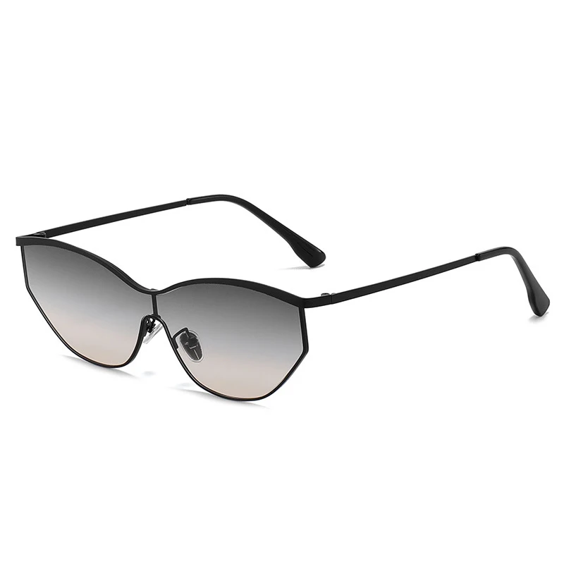 2025 Gafas de sol de ojo de gato de moda Personalidad Sentido del futuro Tecnología Sombras Gafas Viajes Playa UV400 A prueba de rayos ultravioleta