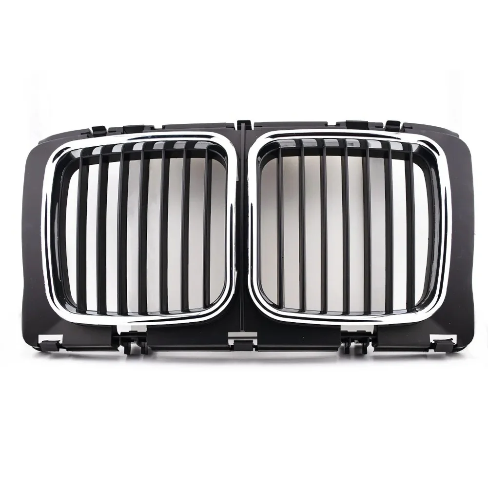 Front Center Grille and for Chrome Trim Set for BMW For 5 Series E34 (1987-1992) OEM For 5113197382For 5 Replacement