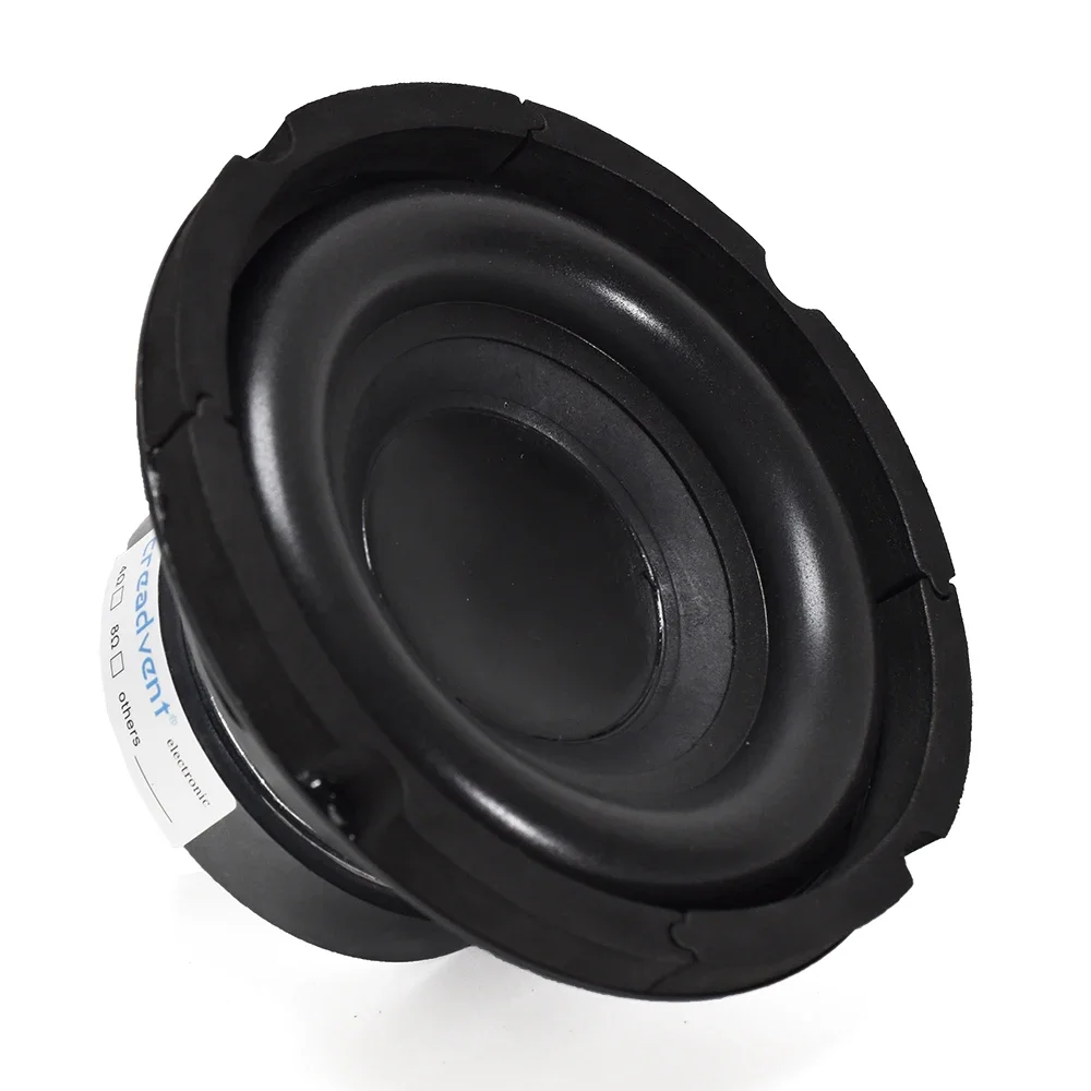 Creadvent 60W Subwoofer Speaker 6.5 Inch 4Ohm Woofer Low Frequency Audio Bass DIY Hifi System Home Theater Music Louderspeaker