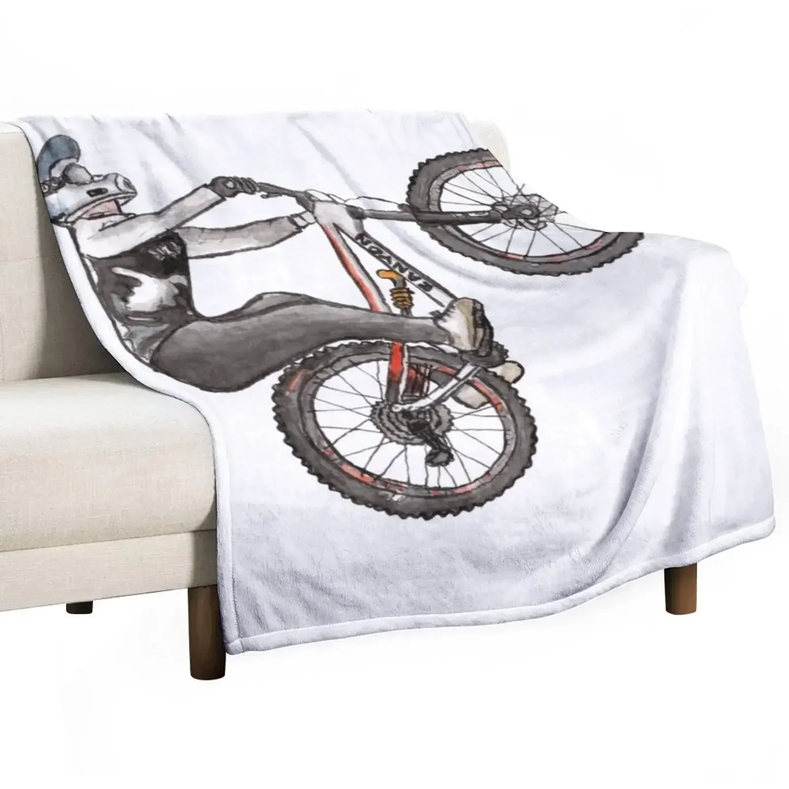 Fabio Wibmer Backflip Throw Blanket Bed covers Luxury Throw Blankets