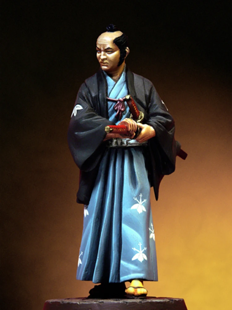 

Scale Models 1/32 54mm Samurai, late Muromachi Period 54mm figure Historical Resin Model