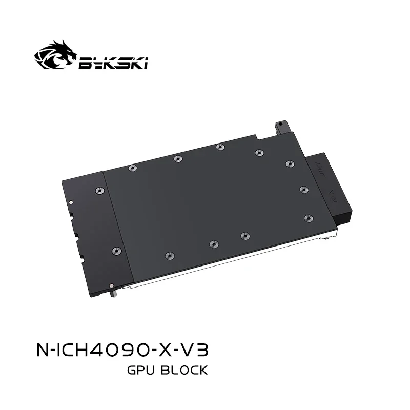 Inno3D GeForce RTX 4090 ICHILL 비디오 카드 냉각/모든 금속 라디에이터에 사용되는 Bykski N-ICH4090-X-V3 GPU 워터 블럭