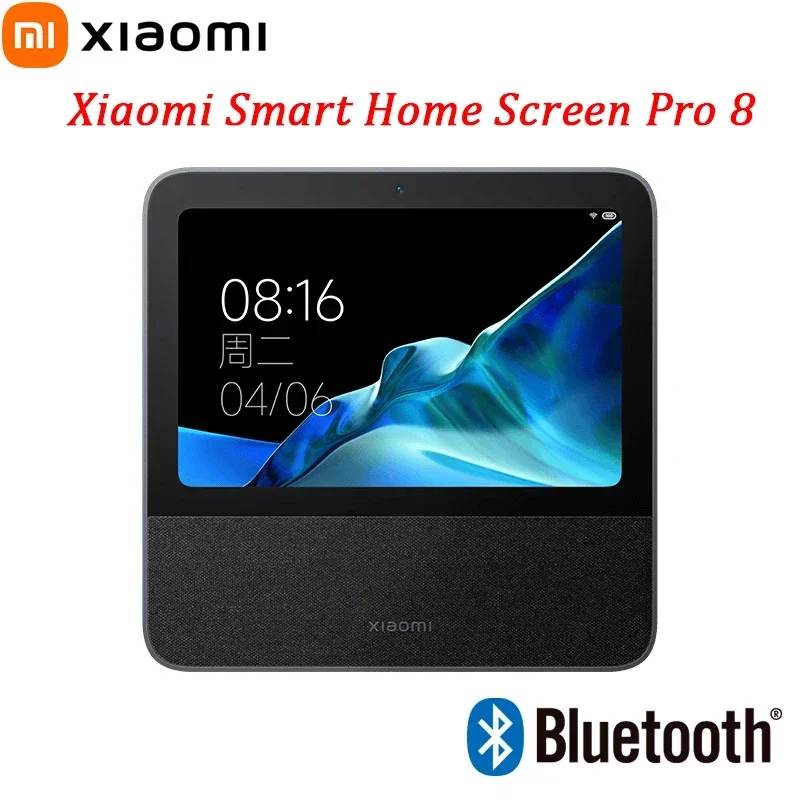 Xiaomi Smart Home Screen Pro 8 7500mAh 8 Inches Collocation MIUI Home Mesh Gateway Bluetooth 5.0 Smart Central Control System CN