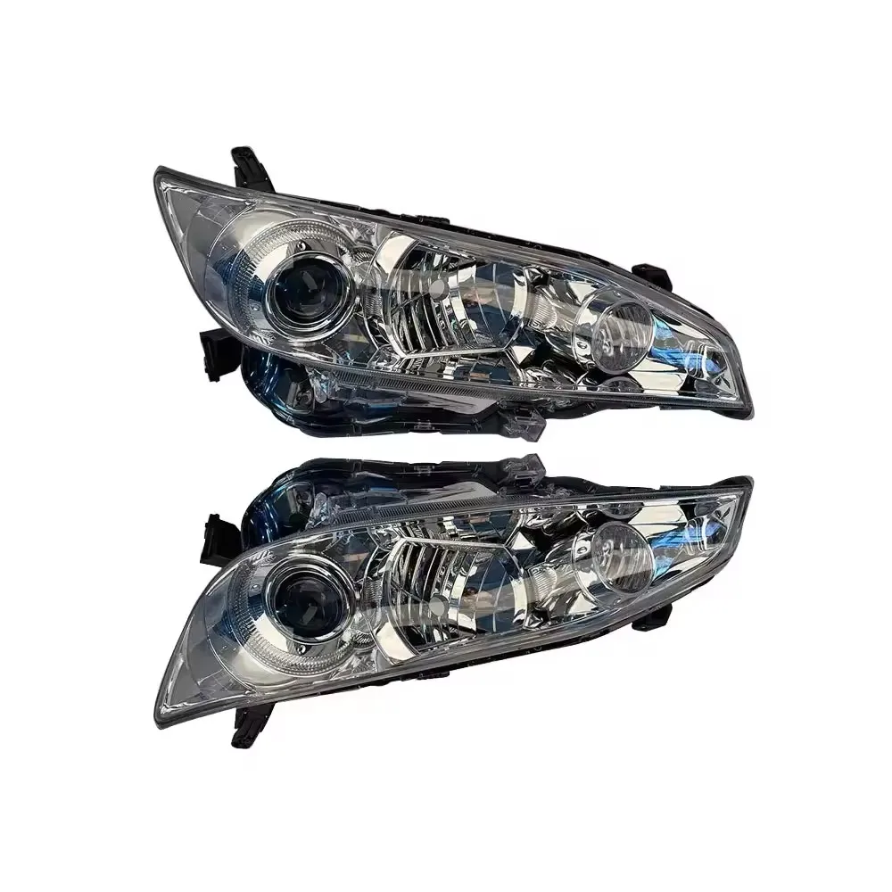 A Pair Headlights For Toyota Wish  AE20 ZGE20W 81185-68080 2009 to 2012 Lens Head Lamp