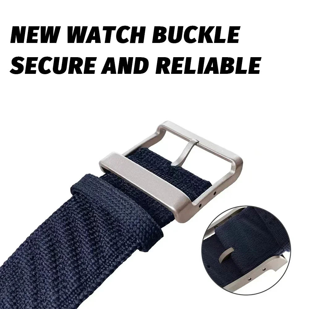 Pulseira trançada de náilon para apple watch série 10 ultra 2 49mm 46mm 42mm 9 8 7 pulseira esportiva iwatch 6 5 4 se 3 44mm 40mm 45mm 41mm