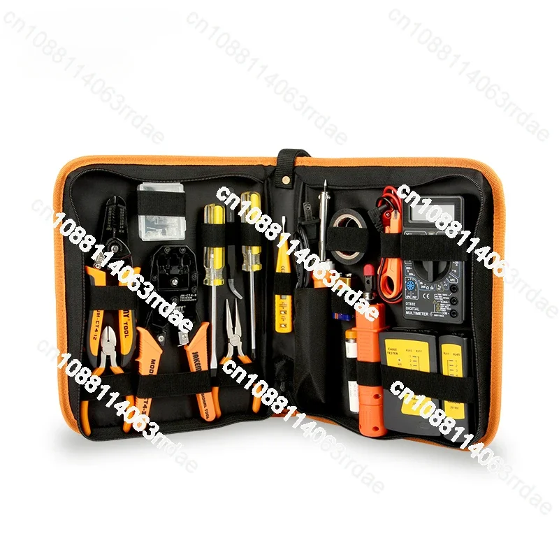 

JM-P15 Wholesale Electricians Network Screwdriver DIY Repair Tool Set Electrical Tool Kit Soldering Iron Kit