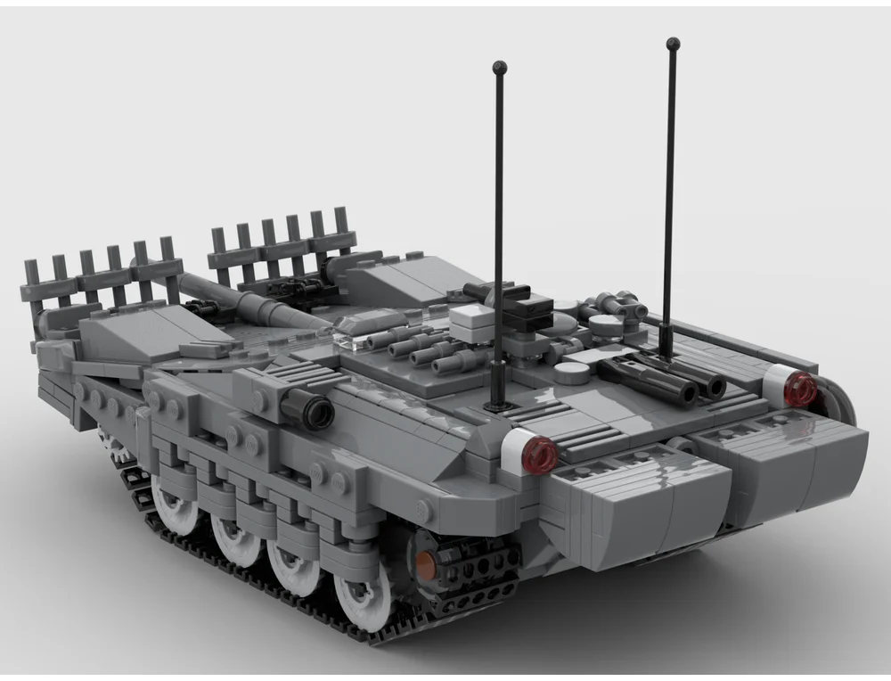 814ピース MOC ブロック テクニック Strv 103 S戦車モデル DIY パズル 組み立ておもちゃ クリスマスギフト 子供 大人向け