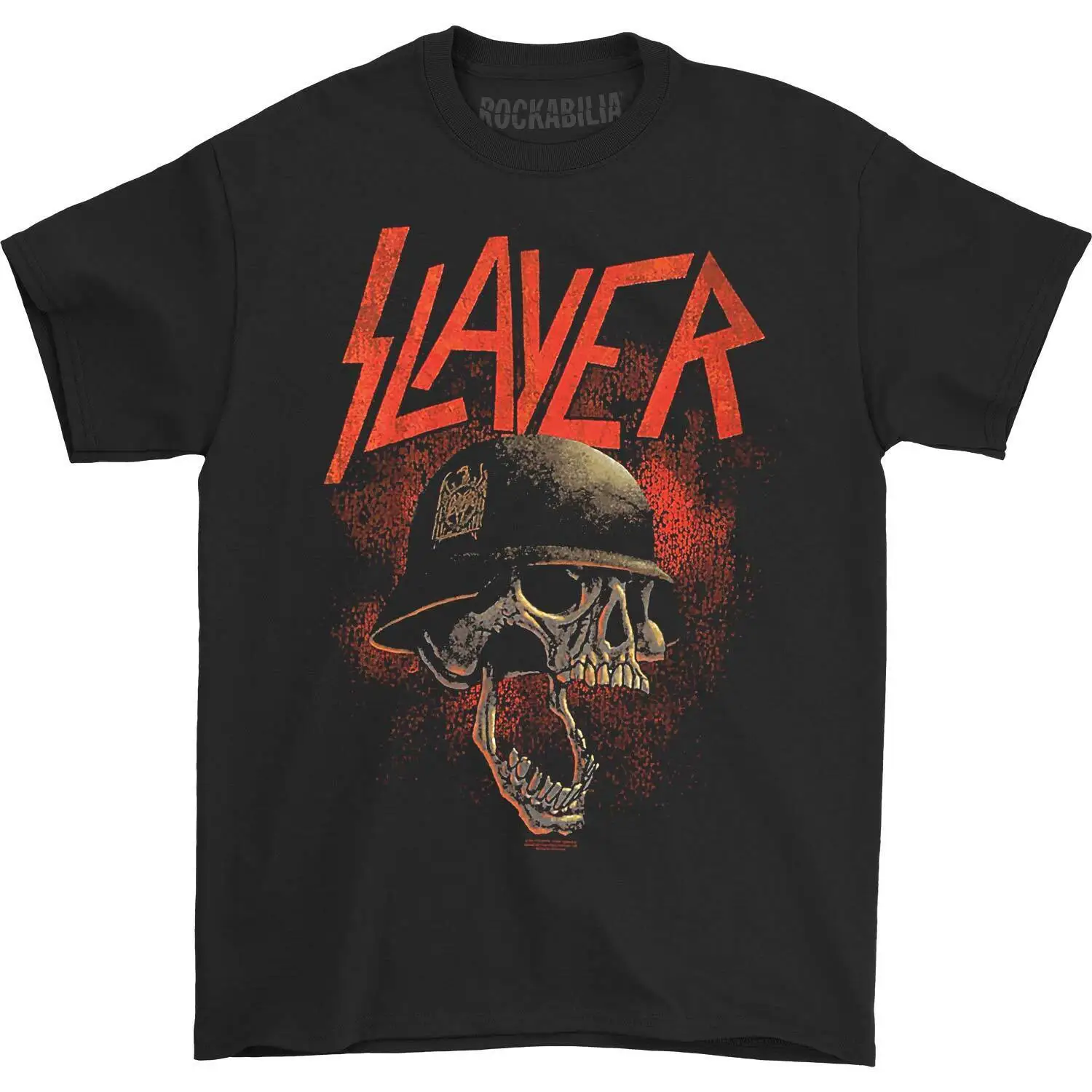 Men's Slayer Hellmit Soldier T-shirt Small Black