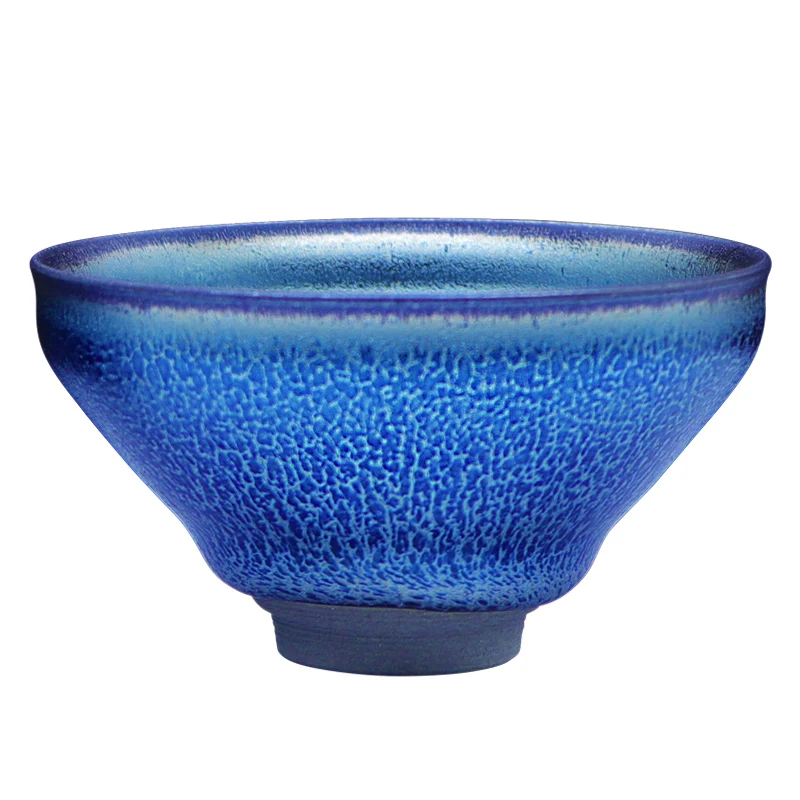 |Zi heart jianyang built by hand tea light WengShuJie blue kirin, undressed ore temmoku masters cup for cup gift