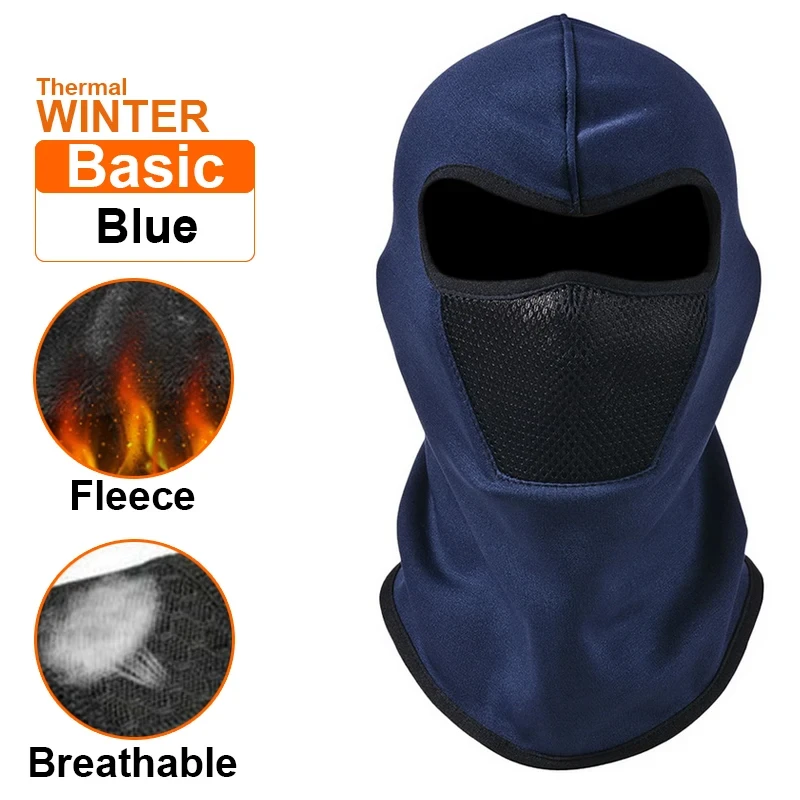 Thermal Winter Balaclava Cycling Full Face Mask Warm Outdoor Sports Motorcycle Ski Fishing Hunting Mask Fleece Scarf Cap Bandana image 5