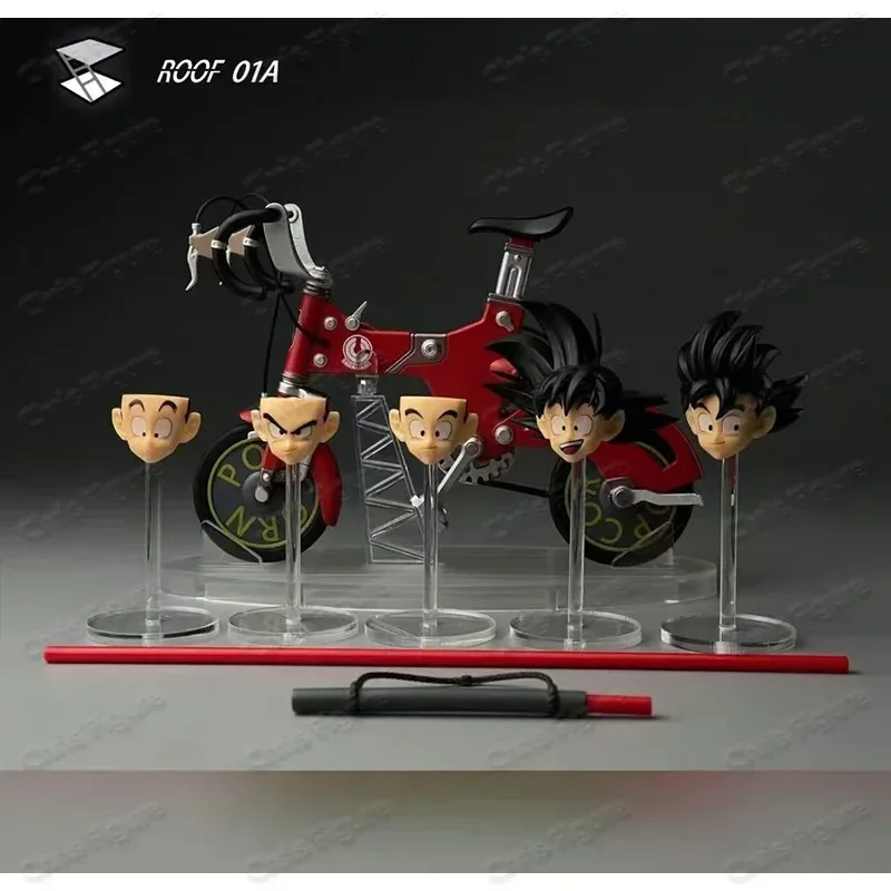 Original Tonsenarttoys Kamione 01A 01B SHF Super Saiyan SSJ SSJ2 Fly Page Son Goku Biking Accessories Dragon Ball Z Action Toys