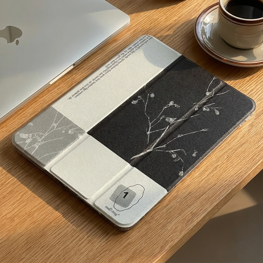 Einfache und elegante dreifach gefaltete TABLET-Hülle für iPad pro 10/11-in 2020/6./7./8./Air 3./Air 4./9. Generation/Air 5. Generation 2022/Air 11