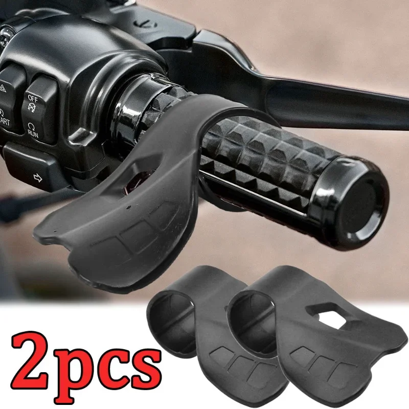 Motorcycle Assistant Grip Booster Labor Saver Handlebar Mount Non-Slip Assist Control Throttle Clip Accelerator Grip Accessories