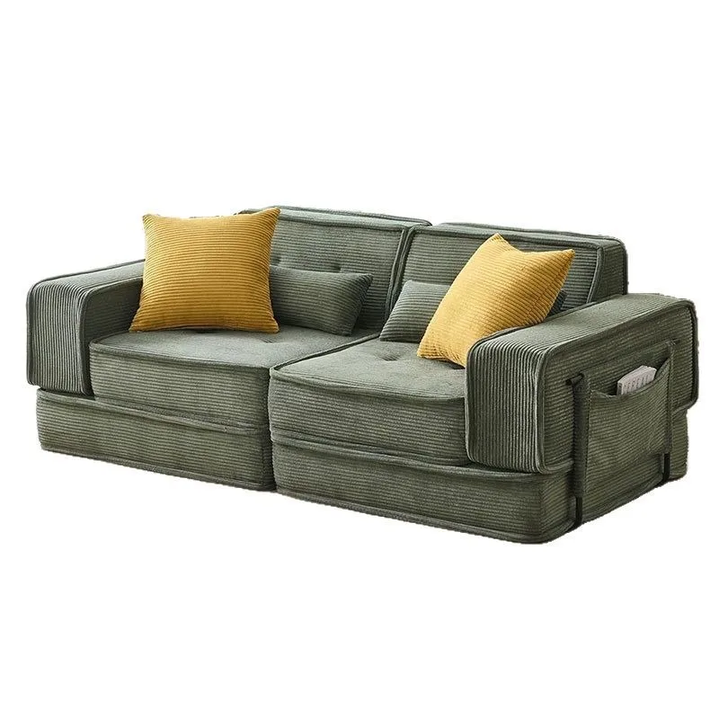 Folding sofa bed Small apartment Internet celebrity single double high density sponge compression sofa