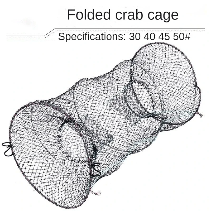 Fischernetz Garnelen käfig Nylon faltbare Krabben fisch falle Gussnetz gegossenes Fischernetz bekämpfen Fisch käfige