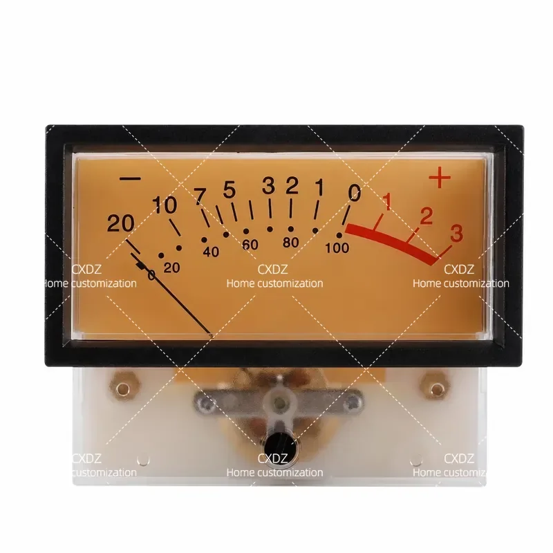 High Precision TN-73 dB Meter Power Amplifier Head Mixer VU Level Meter with Backlight