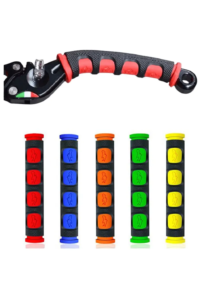 AliExpress NONE Motorcycle Brake Handle Protection Cover Mountain Road Bike Motorbike Brake Lever Protection Soft Anti Slip Gel Silicone Sleeve