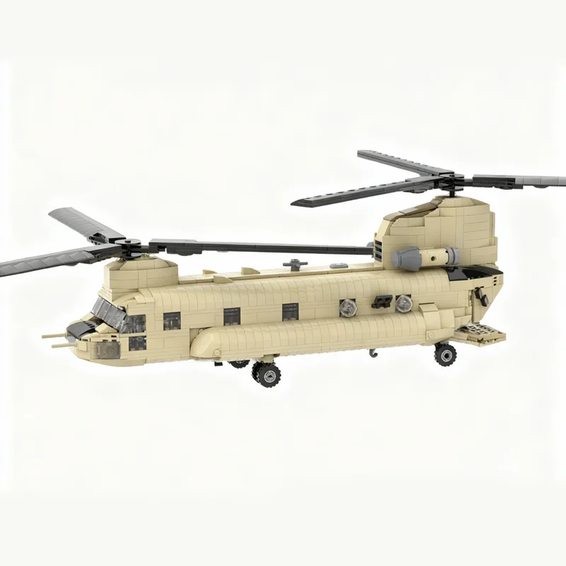 

1586pcs MOC CH 47 Chinook Creator Expert Model Building Blocks Construction Toy Christmas Gifts DIY Creative Idea Education