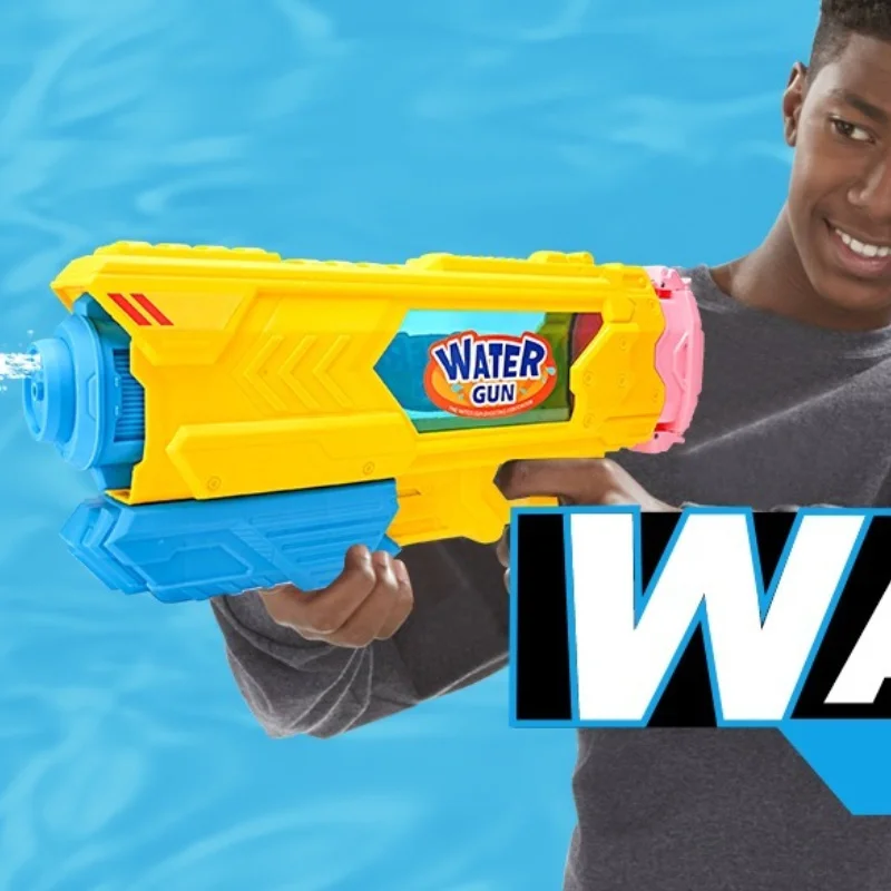 New Air Pressure Manual Water Gun, Random Color, Essential Outdoor Water Toy for Kids