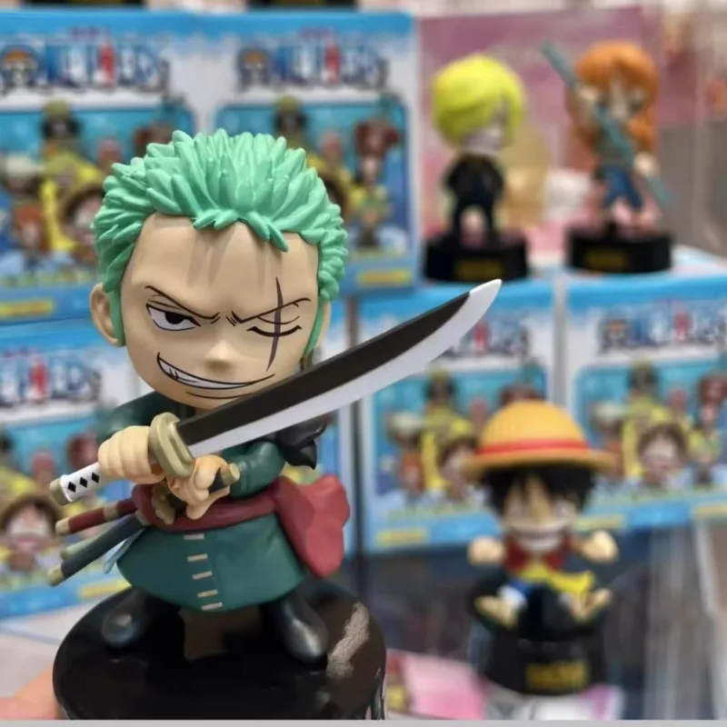 الأصلي المرخص قطعة واحدة سلسلة جزيرة الرجل السمك معطّر الهواء للسيارة صندوق أعمى مجموعة النحت الرائعة نموذج الهدايا