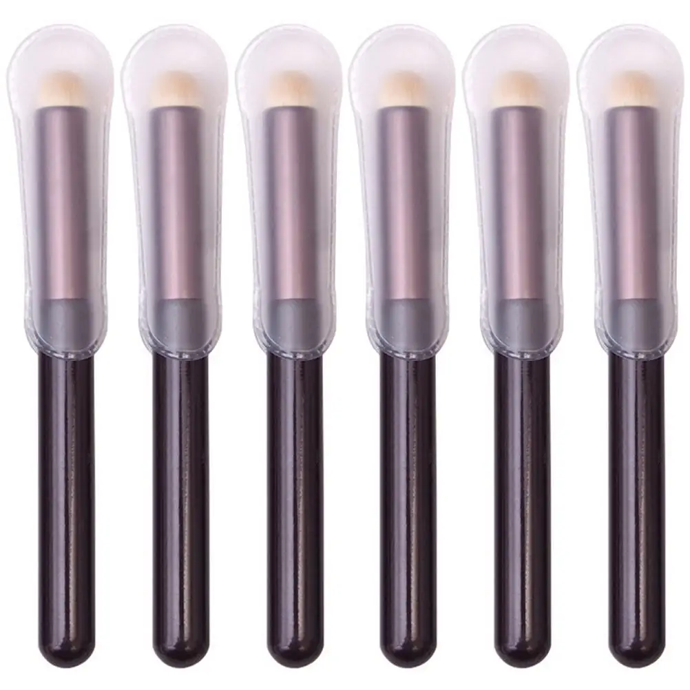 

6 Pcs Set Makeup Sponge Portable Matte Lip Blending Concealer Foundation Powder Puff Sponges Girl Foundation Sponge Tools