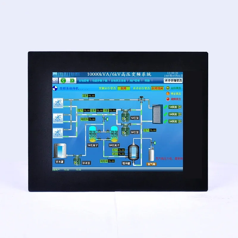 TPC-8080s 8 inch touch screen J1900 CPU 4GB RAM 32GB storage 9-30V DC panel PC industrial plc hmi all in one