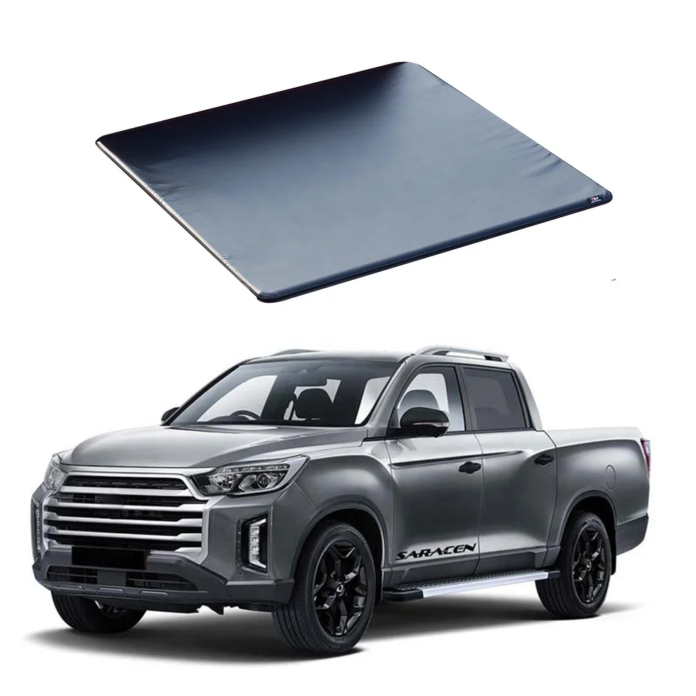 China Professional Customized Ssangyong Musso Double Cab Soft Roll-Up Tonneau Cover