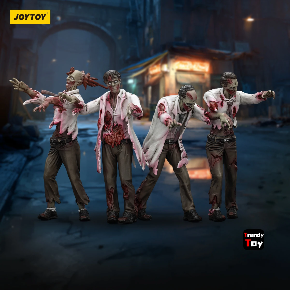 【JOYTOY】ダークソース ゾンビフィギュア 科学者（男性） 1/25 アクションフィギュア おもちゃ