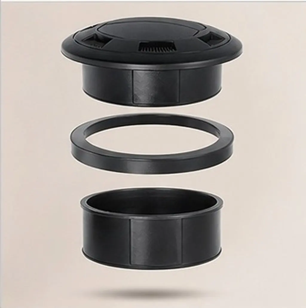 Round ABS Air Conditioning Vent Outlet for Rv Bus Caravan Replace Old Vent Improve Airflow Interior Bus Air Conditioning Outlet