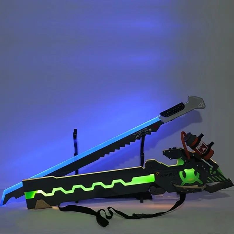 Anby Demara Luminescence  Prop Model Game Zenless Zone Zero prop Backpack Sword  Prop Halloween Party Accessories