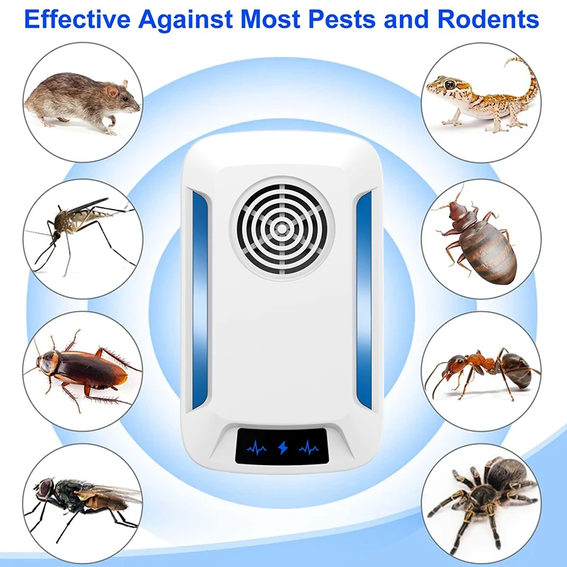 Équipement de lutte antiparasitaire électronique à ultrasons, Monténégro de moustiques électriques, Monténégro de moustiques à domicile et au