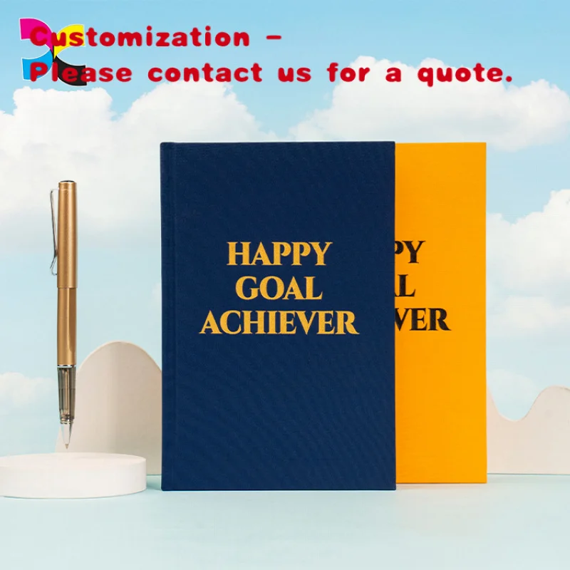 

custom.Premium Custom Bound Notebook A5 Size Students Professionals Leather Fabric Loose-leaf Thread Sewing St