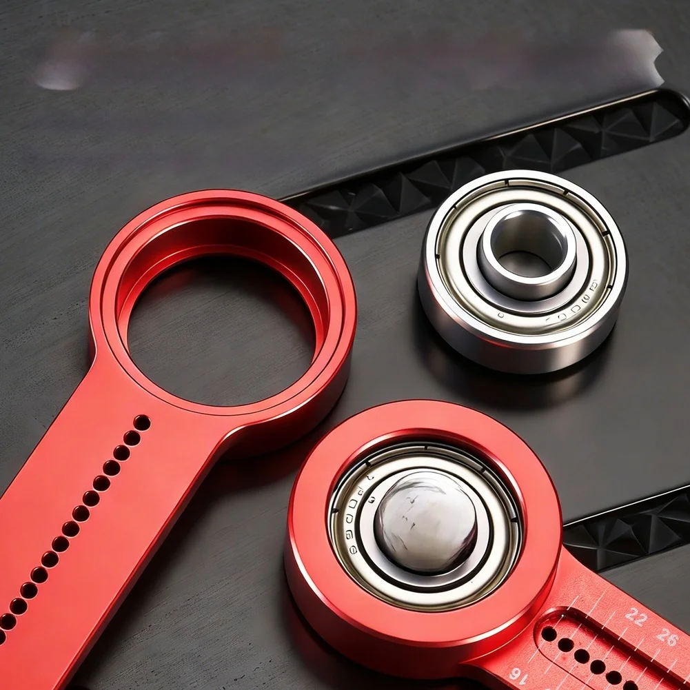 Aluminum Alloy Circle Drawing Tool Woodworking Scribe Gauge Carpentry Circular Drawing Compass- Marking Measurement Tool