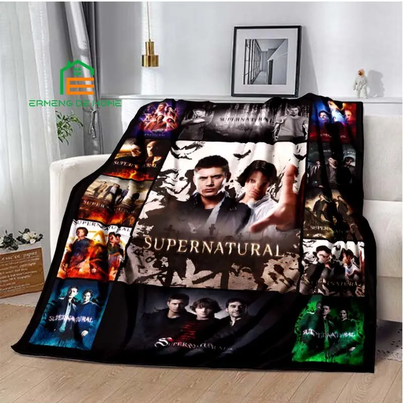 

Supernatural Pattern Throw Blanket Warm Blanket for Home, Picnic, Travel, Office,Plane for Adults, Kids, Elderly 5 Sizes