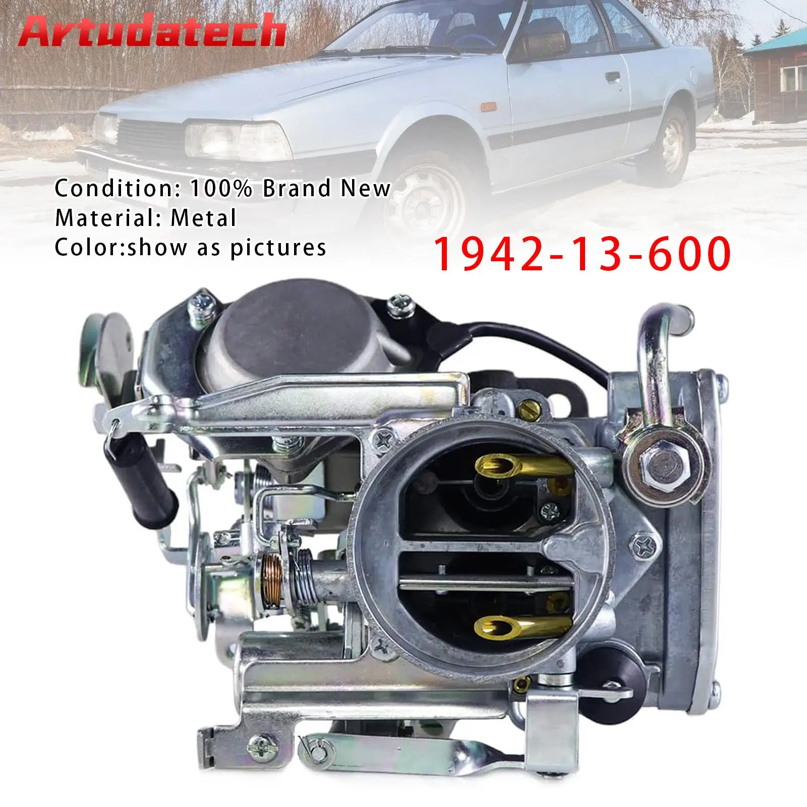 

Карбюратор Artudatech 1942-13-600 для Mazda Capella Ford Courier Mazda NA B1600 1969-1984 HGF136600 NK157 H215 194213600