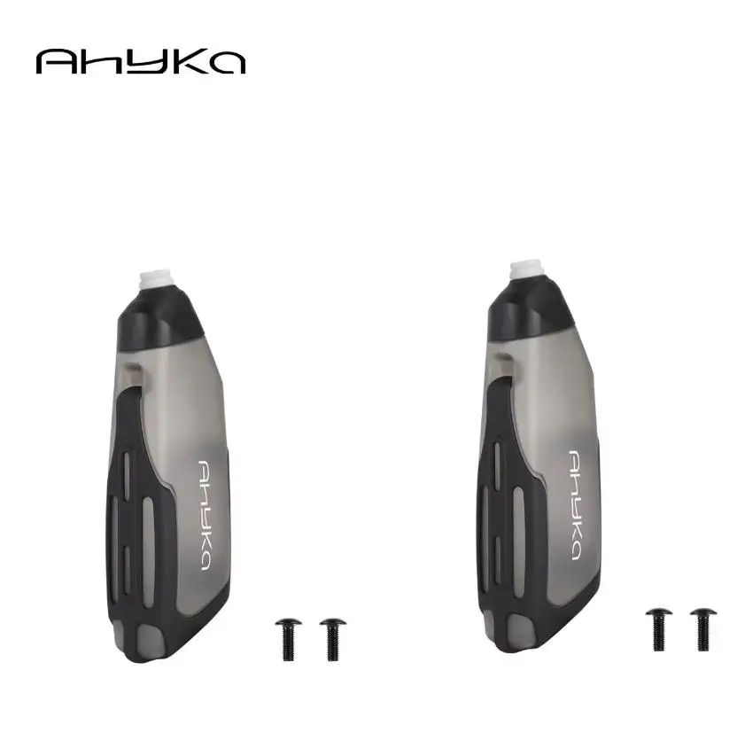 AhyKa Aerodynamische Fiets Waterfles Set 600ml Lichtgewicht Racefiets Fietsen Waterfles Knijp om Drinken Ontwerp