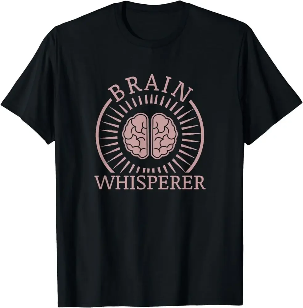 Neurology - Brain Whisperer Design Gift Tee T-Shirt Size High Quality 100%Cotton Short Sleeve