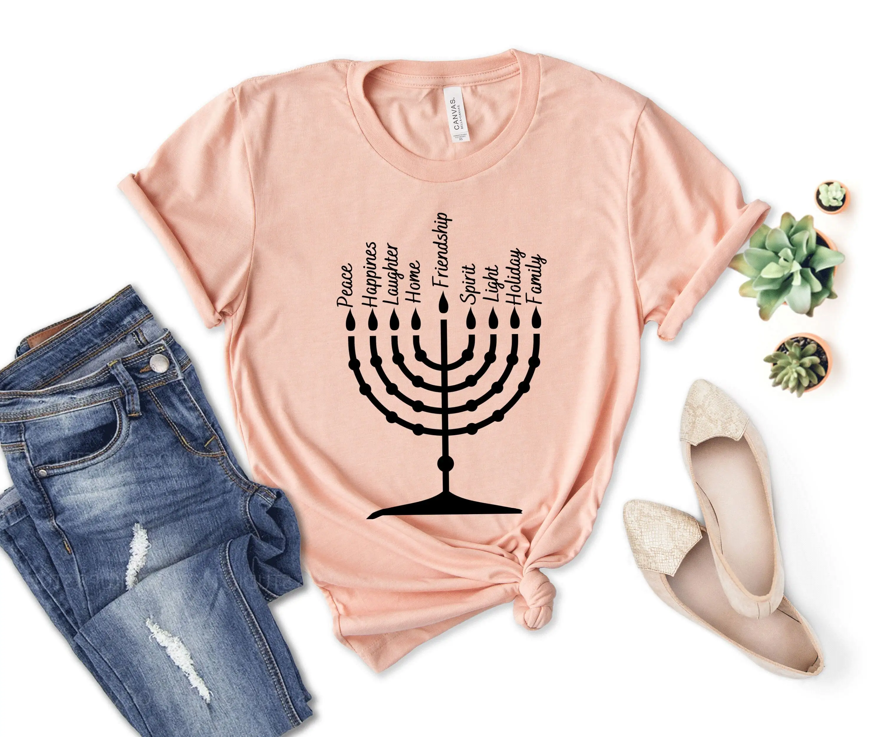 Family Hanukkah T Shirt Jewish Christmas