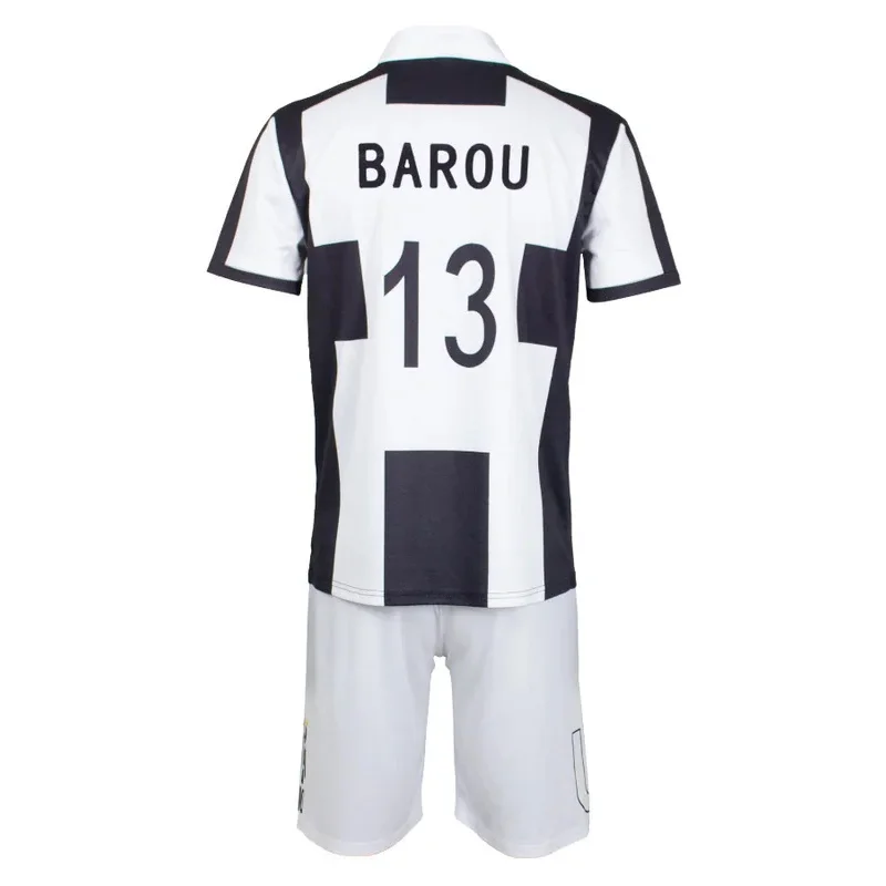 

Anime Blue Lock Cosplay Costume Wig Barou Shouei No. 13 Black White Bastard Munich Football Jersey Halloween Uniform vl;6
