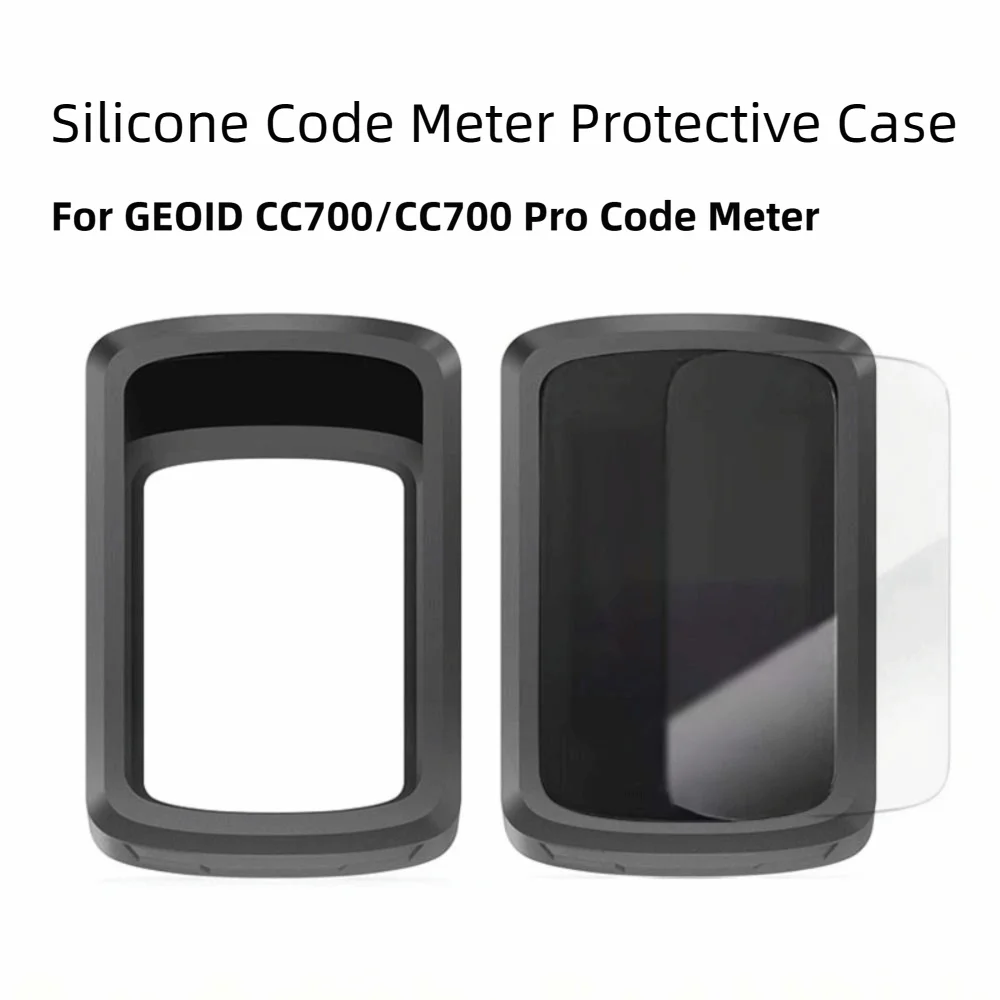 

Shockproof Silicone Protective Case Absorption Anti-collision Bike Computer Cover Scratch Resistant for GEOID CC700 / CC700 Pro
