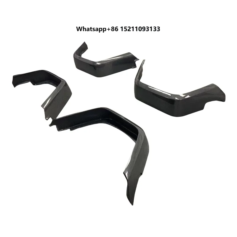 G Class W463 Dry Carbon Fiber 4X4 18cm Width Wide Car Over Fenders Flares Wheel Arches Eyebrow