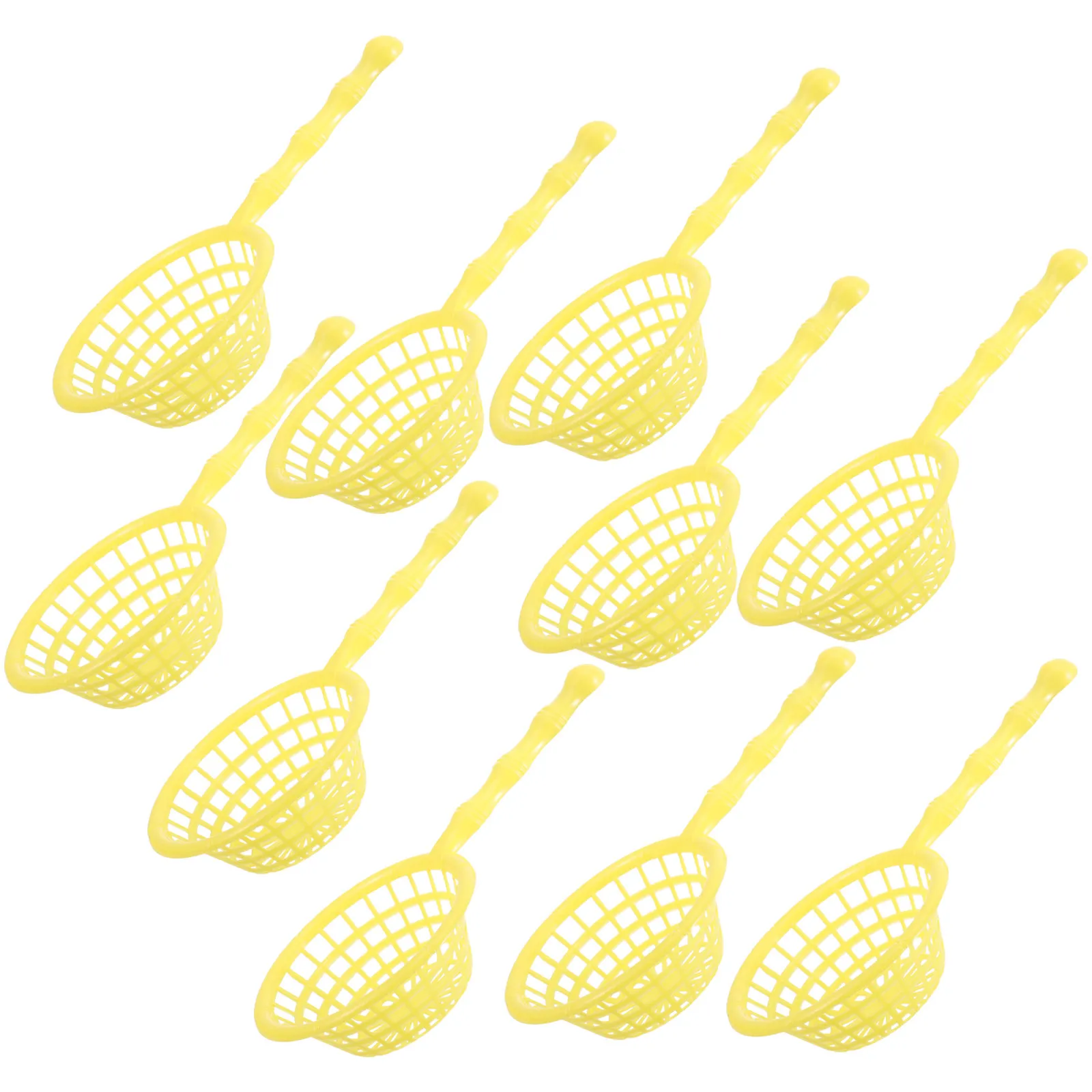 

Набор из 10 легких пляжных сачков для подбора морских обитателей, прочные пластиковые сачки с жесткой сеткой для ванн и бассейнов, игрушки для водных развлечений, сачки для ловли