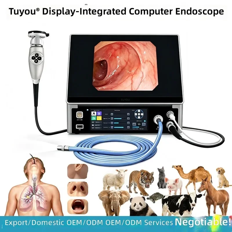 Modern Medical Veterinary High Definition Industrial Rigid for Abdominal and Otolaryngology Examinations Reusable