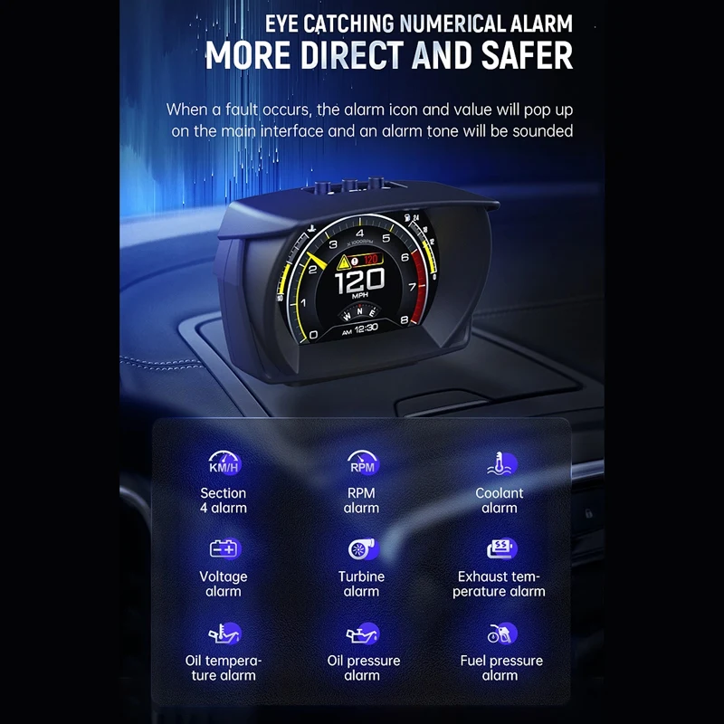 

Новинка сканер A700 HUD OBD GPS с ЖК-дисплеем, сканер с бортовым компьютером, аксессуары для автомобильной электроники